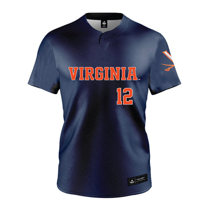 Virginia - NCAA Softball : Lauren VanAssche - Softball Jersey-0