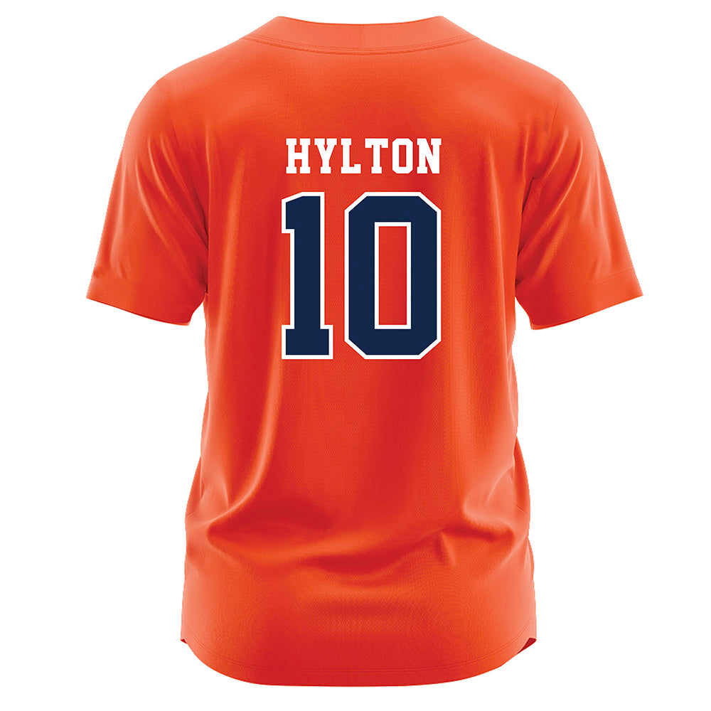 Virginia - NCAA Softball : Jade Hylton - Orange Jersey-1