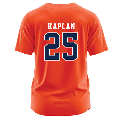 Virginia - NCAA Softball : Edith Kaplan - Orange Jersey-1