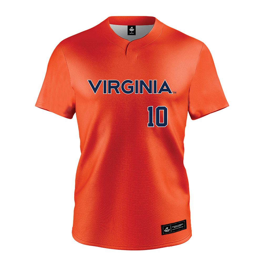 Virginia - NCAA Softball : Jade Hylton - Orange Jersey-0