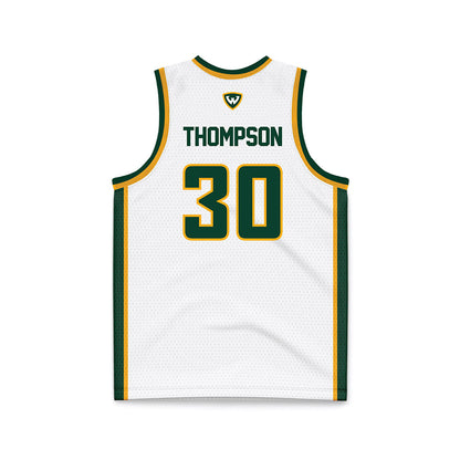 Wayne State - NCAA Women's Basketball : Taylor Thompson - White Basketball Jersey-1
