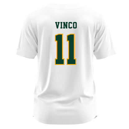 Wayne State - NCAA Softball : Ella Vinco - White Jersey-1