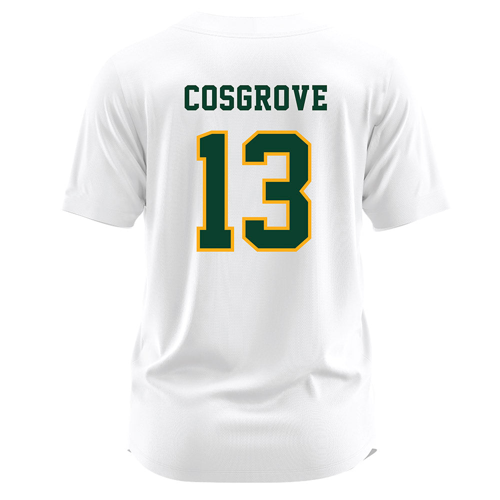Wayne State - NCAA Softball : Addison Cosgrove - White Jersey-1