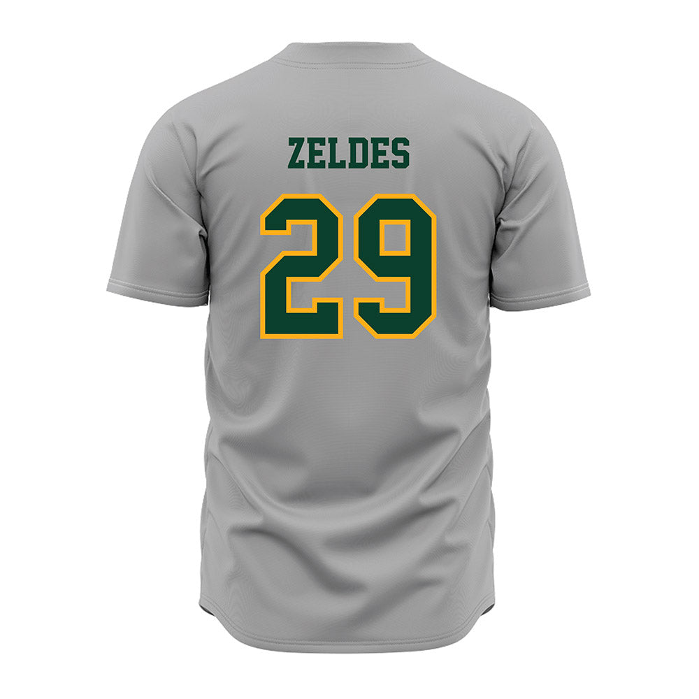 Wayne State - NCAA Baseball : Gabe Zeldes - Grey Jersey-1
