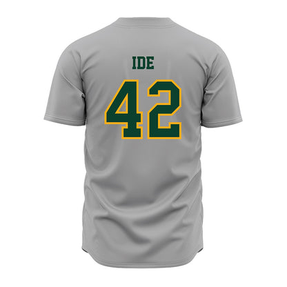 Wayne State - NCAA Baseball : Landon Ide - Grey Jersey-1