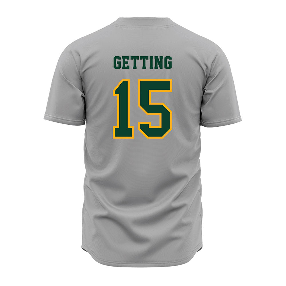 Wayne State - NCAA Baseball : Ethan Getting - Grey Jersey-1