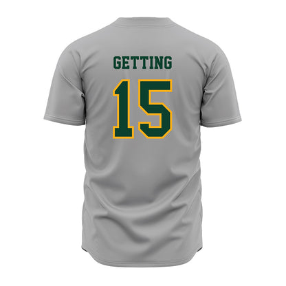 Wayne State - NCAA Baseball : Ethan Getting - Grey Jersey-1