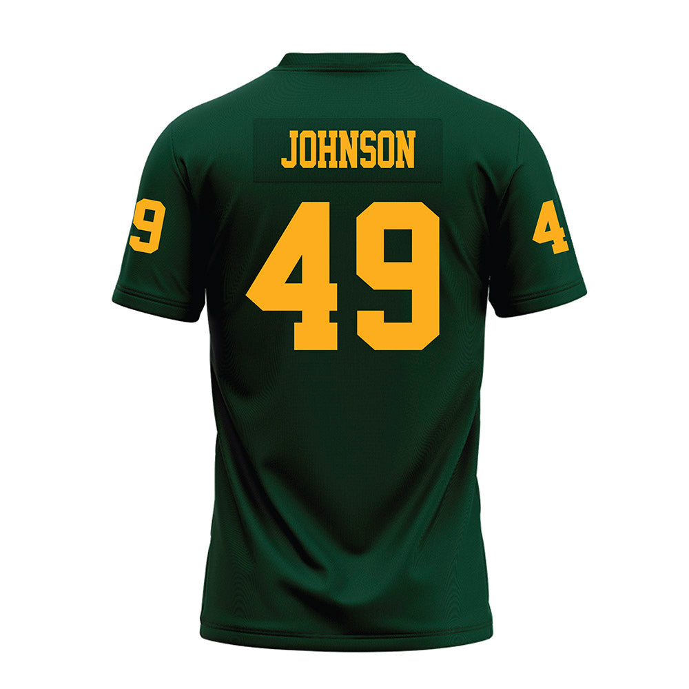 Wayne State - NCAA Football : Aydin Johnson - Green Premium Football Jersey-1