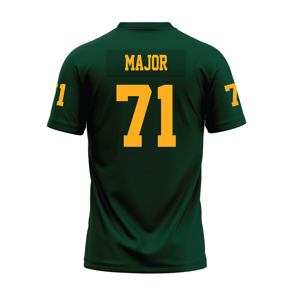Wayne State - NCAA Football : Jonathan Major - Green Premium Football Jersey-1
