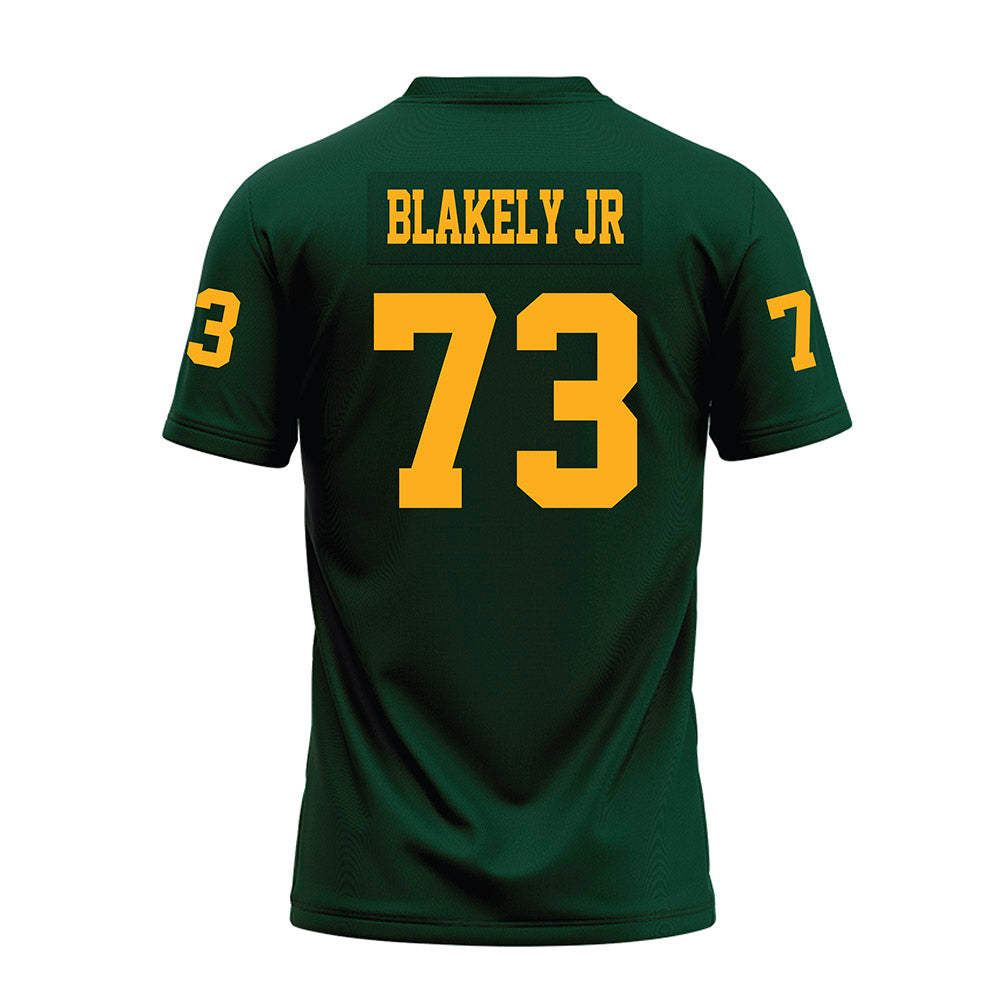 Wayne State - NCAA Football : Lance Blakely Jr - Green Premium Football Jersey-1