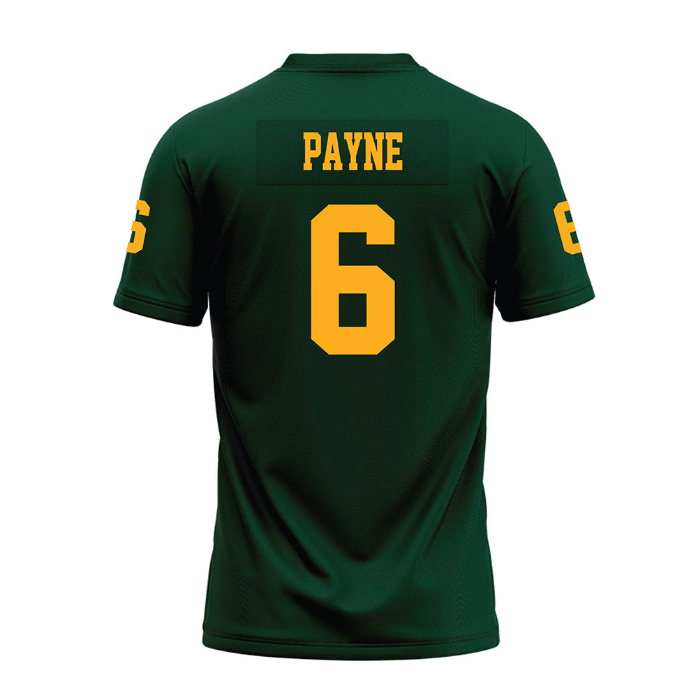 Wayne State - NCAA Football : Raymond Payne - Green Premium Football Jersey-1