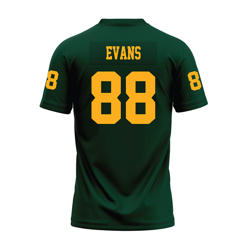 Wayne State - NCAA Football : Malachi Evans - Green Premium Football Jersey-1
