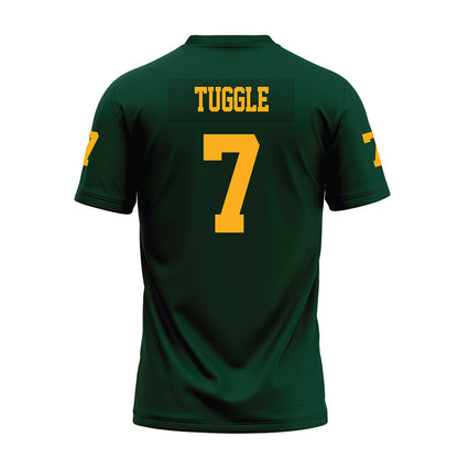 Wayne State - NCAA Football : Justyz Tuggle - Green Premium Football Jersey-1