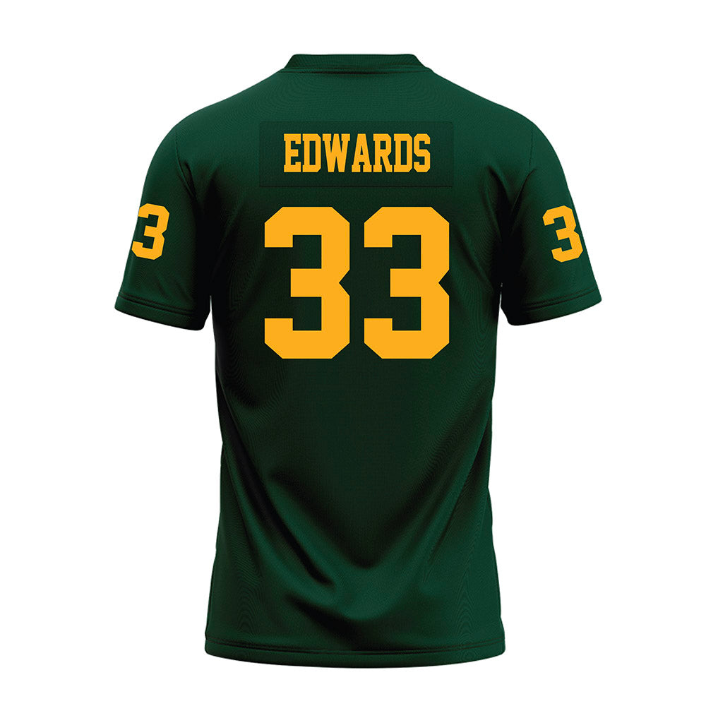 Wayne State - NCAA Football : Maximos Edwards - Green Premium Football Jersey-1