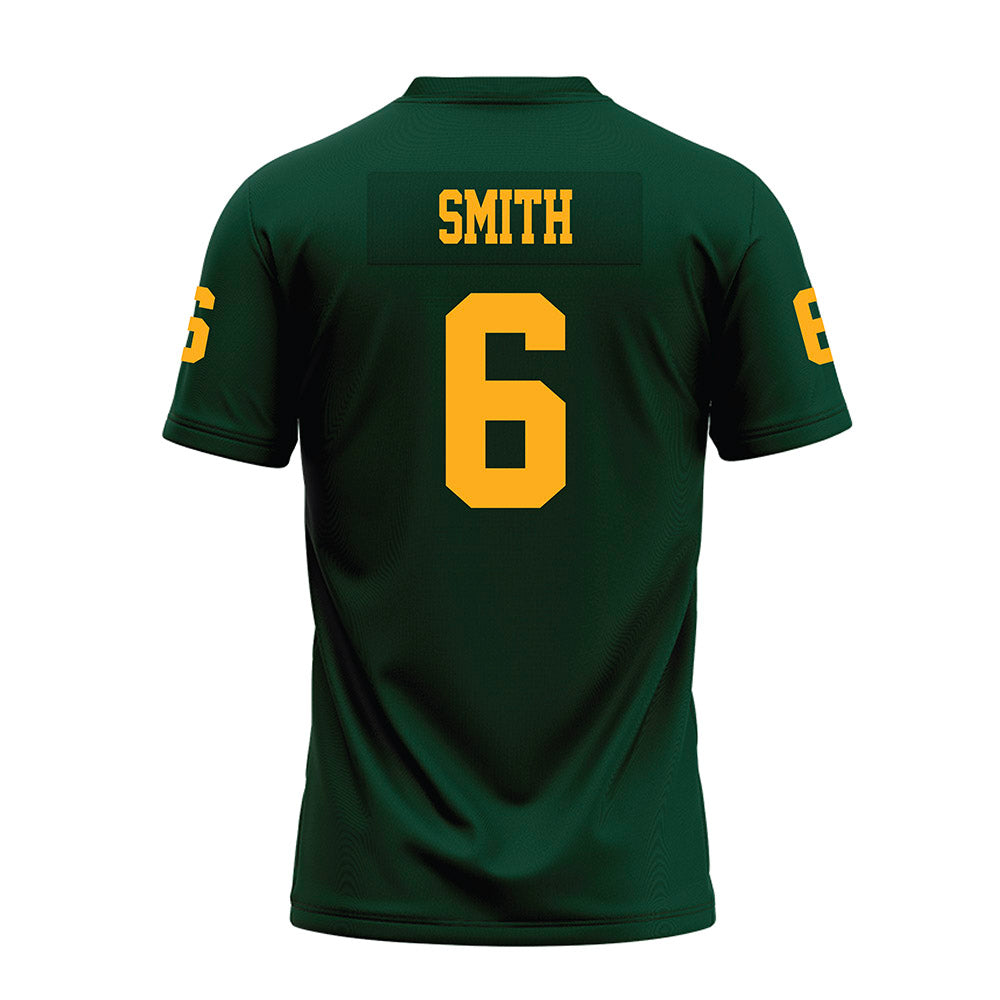 Wayne State - NCAA Football : Wendell Smith - Green Premium Football Jersey-1