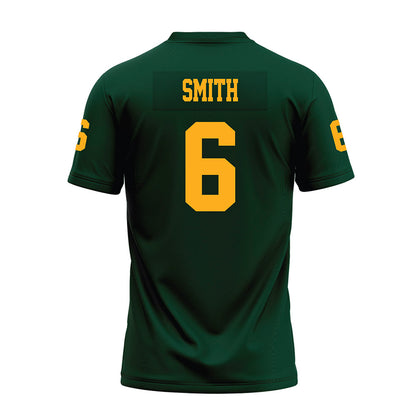 Wayne State - NCAA Football : Wendell Smith - Green Premium Football Jersey-1
