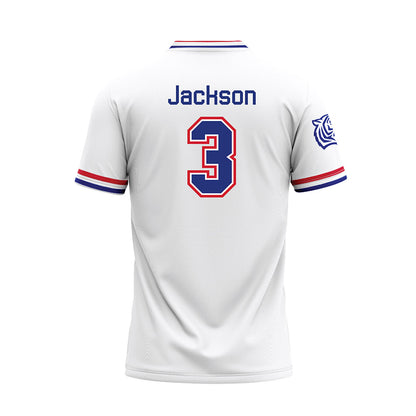 TN State - NCAA Softball : Jace Jackson - White Baseball Jersey-1