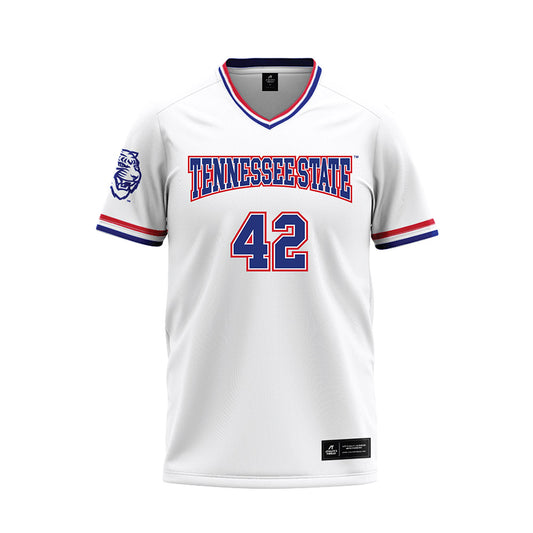TN State - NCAA Softball : Kailyn Jean-Baptiste - White Baseball Jersey-0
