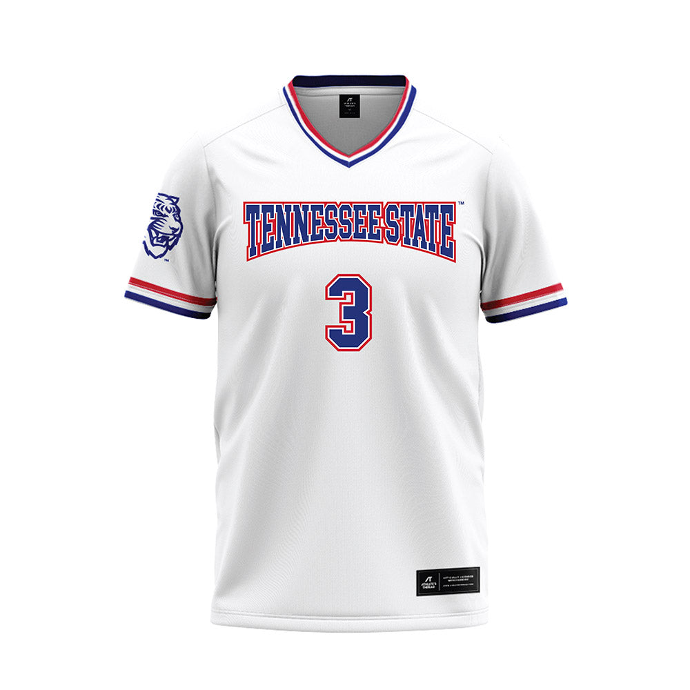 TN State - NCAA Softball : Jace Jackson - White Baseball Jersey-0