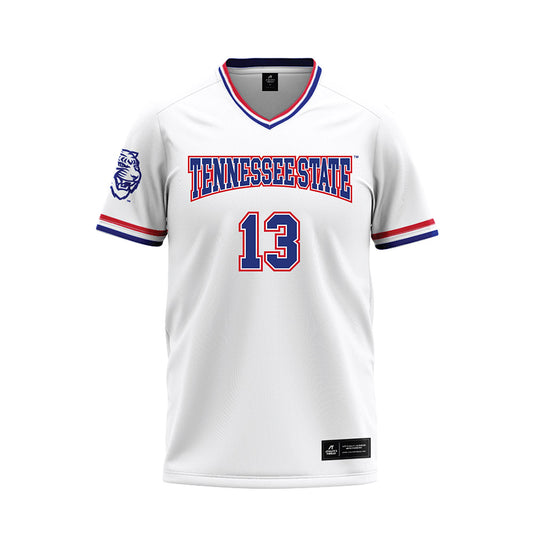 TN State - NCAA Softball : Reina Castillo - White Baseball Jersey-0