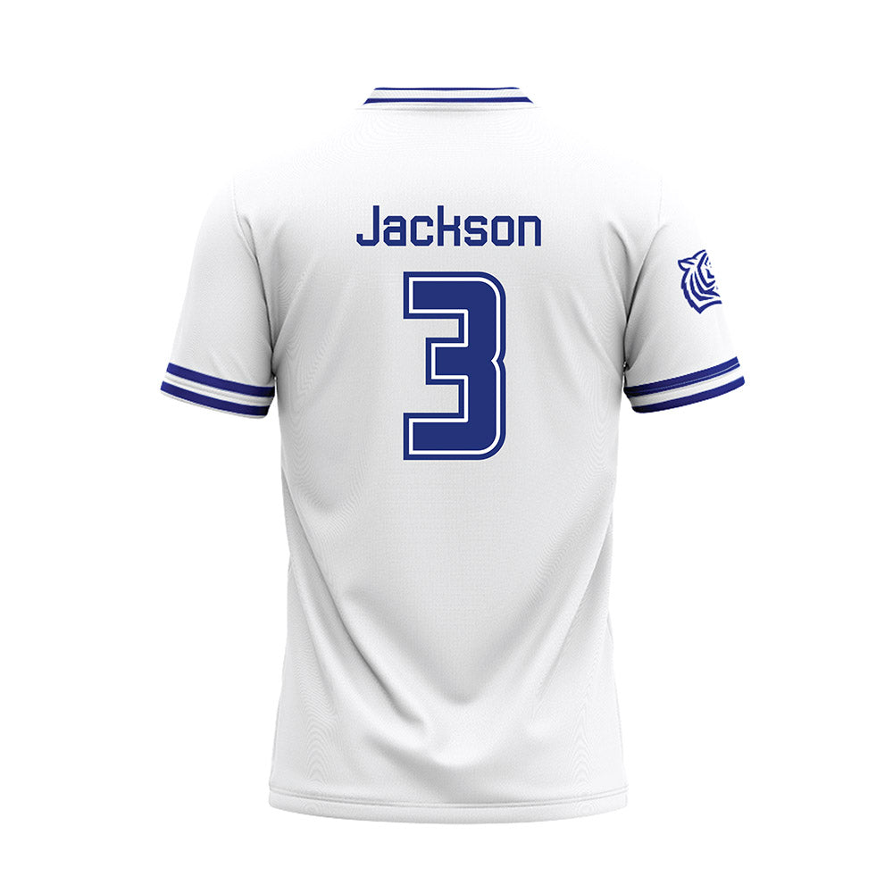 TN State - NCAA Softball : Jace Jackson - White Baseball Jersey-1