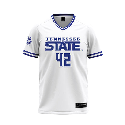 TN State - NCAA Softball : Kailyn Jean-Baptiste - White Baseball Jersey-0