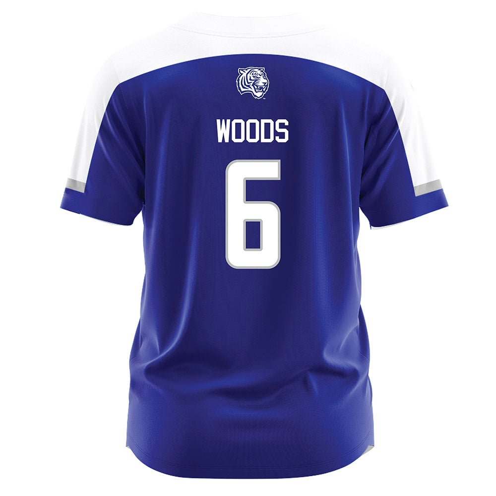 TN State - NCAA Softball : Alexis Woods - Blue Jersey-1