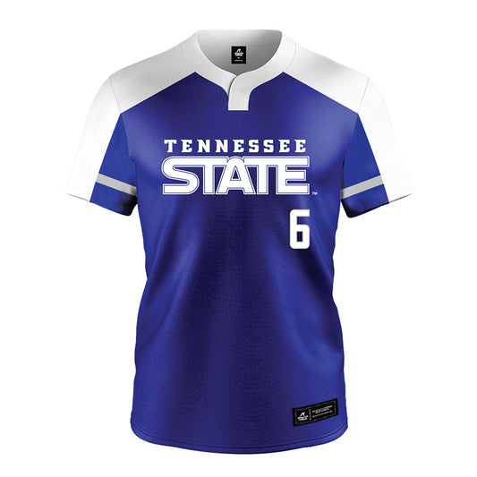 TN State - NCAA Softball : Alexis Woods - Blue Jersey-0