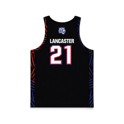 TN State - NCAA Women's Basketball : Laila Lancaster - Black Basketball Jersey-1