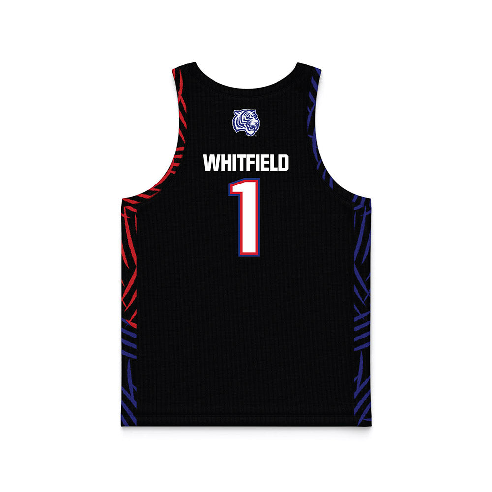 TN State - NCAA Women's Basketball : XaiOnna Whitfield - Black Basketball Jersey-1