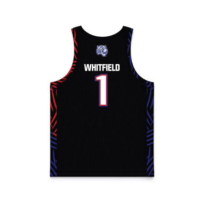 TN State - NCAA Women's Basketball : XaiOnna Whitfield - Black Basketball Jersey-1