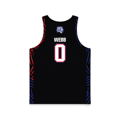 TN State - NCAA Women's Basketball : Aaniya Webb - Black Basketball Jersey-1