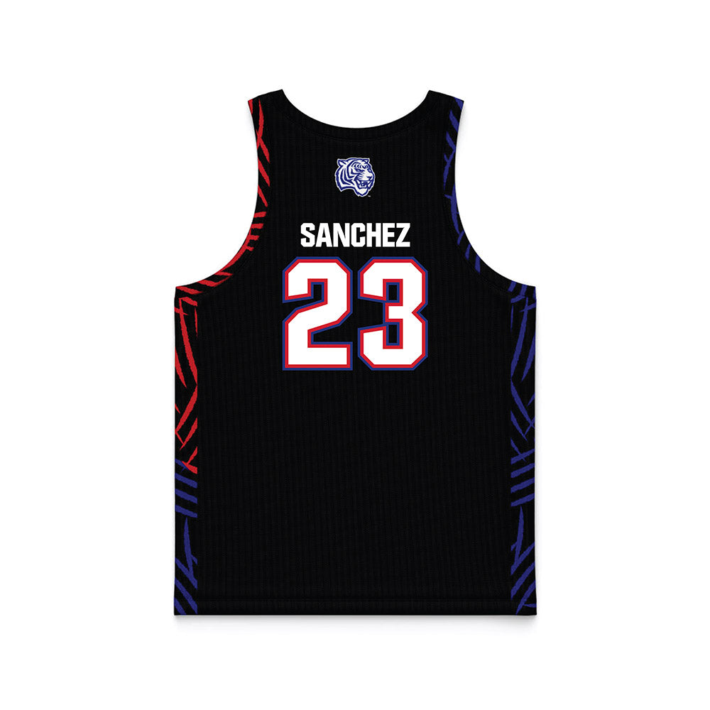 TN State - NCAA Women's Basketball : Sadie Sanchez - Black Basketball Jersey-1