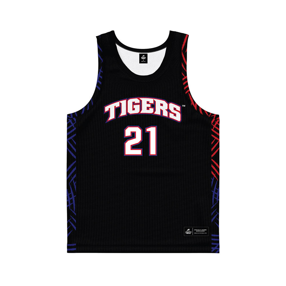 TN State - NCAA Women's Basketball : Laila Lancaster - Black Basketball Jersey-0