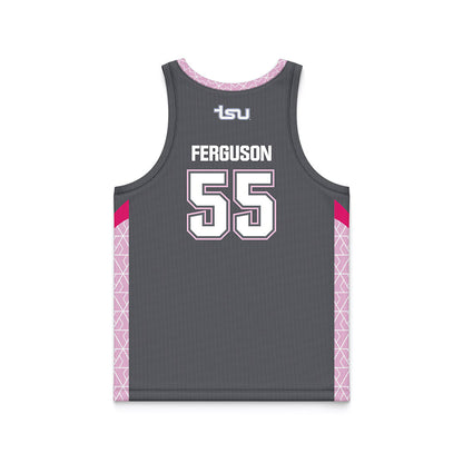 TN State - NCAA Women's Basketball : Amiyah Ferguson - Dark Grey Basketball Jersey-1