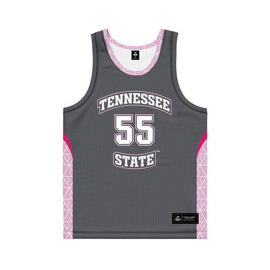 TN State - NCAA Women's Basketball : Amiyah Ferguson - Dark Grey Basketball Jersey-0