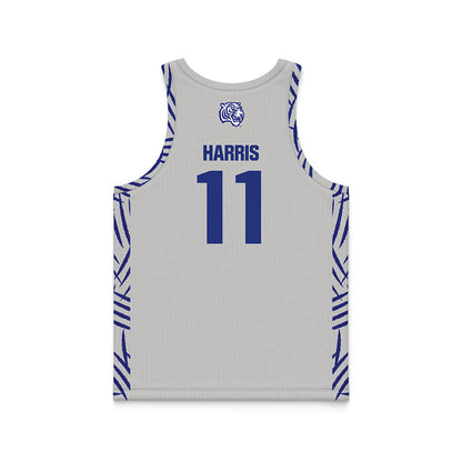 TN State - NCAA Women's Basketball : Genesis Harris - Grey Basketball Jersey-1