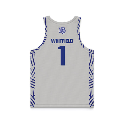 TN State - NCAA Women's Basketball : XaiOnna Whitfield - Grey Basketball Jersey-1