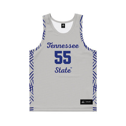 TN State - NCAA Women's Basketball : Amiyah Ferguson - Grey Basketball Jersey-0