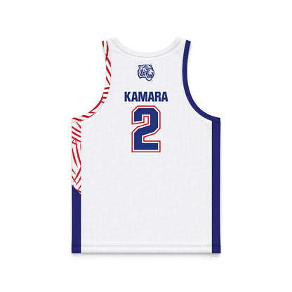 TN State - NCAA Women's Basketball : Somah Kamara - White Basketball Jersey-1