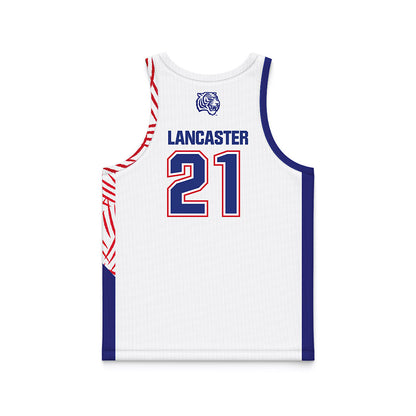 TN State - NCAA Women's Basketball : Laila Lancaster - White Basketball Jersey-1