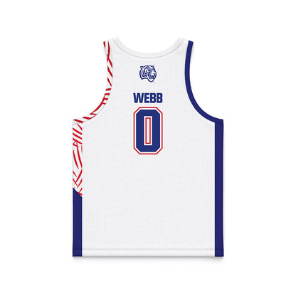 TN State - NCAA Women's Basketball : Aaniya Webb - White Basketball Jersey-1