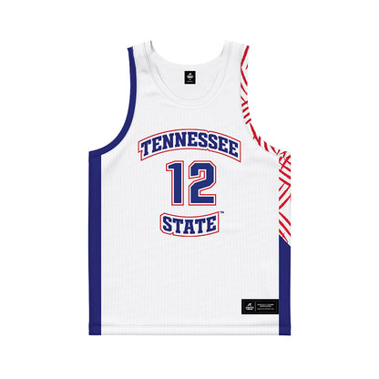 TN State - NCAA Women's Basketball : Zoe Young - White Basketball Jersey-0