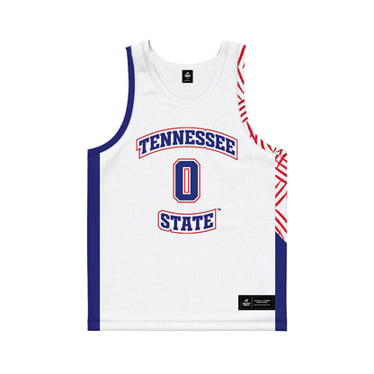 TN State - NCAA Women's Basketball : Aaniya Webb - White Basketball Jersey-0