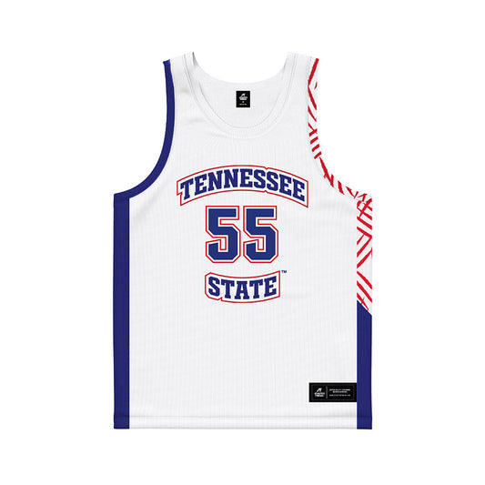 TN State - NCAA Women's Basketball : Amiyah Ferguson - White Basketball Jersey-0