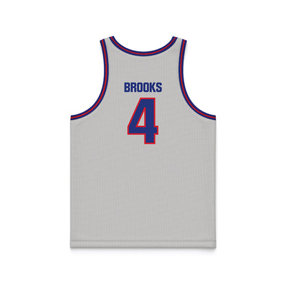TN State - NCAA Men's Basketball : JC Brooks - Grey Basketball Jersey-1