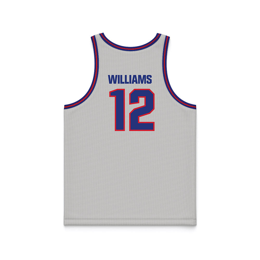 TN State - NCAA Men's Basketball : Carlous Williams - Grey Basketball Jersey-1