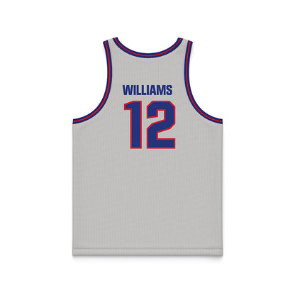 TN State - NCAA Men's Basketball : Carlous Williams - Grey Basketball Jersey-1