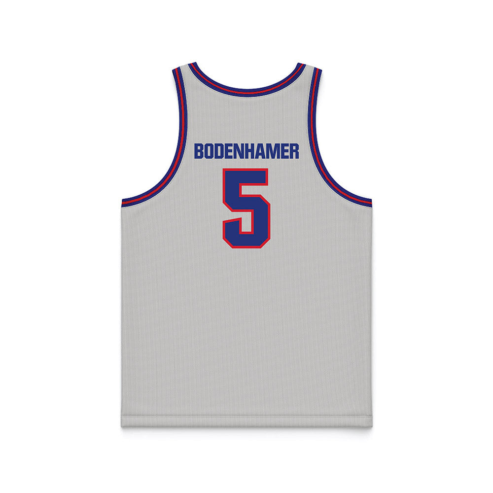 TN State - NCAA Men's Basketball : Maddux Bodenhamer - Grey Basketball Jersey-1