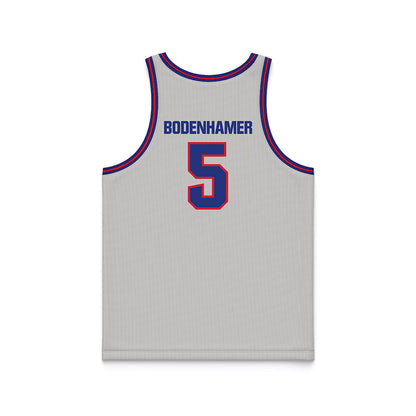 TN State - NCAA Men's Basketball : Maddux Bodenhamer - Grey Basketball Jersey-1